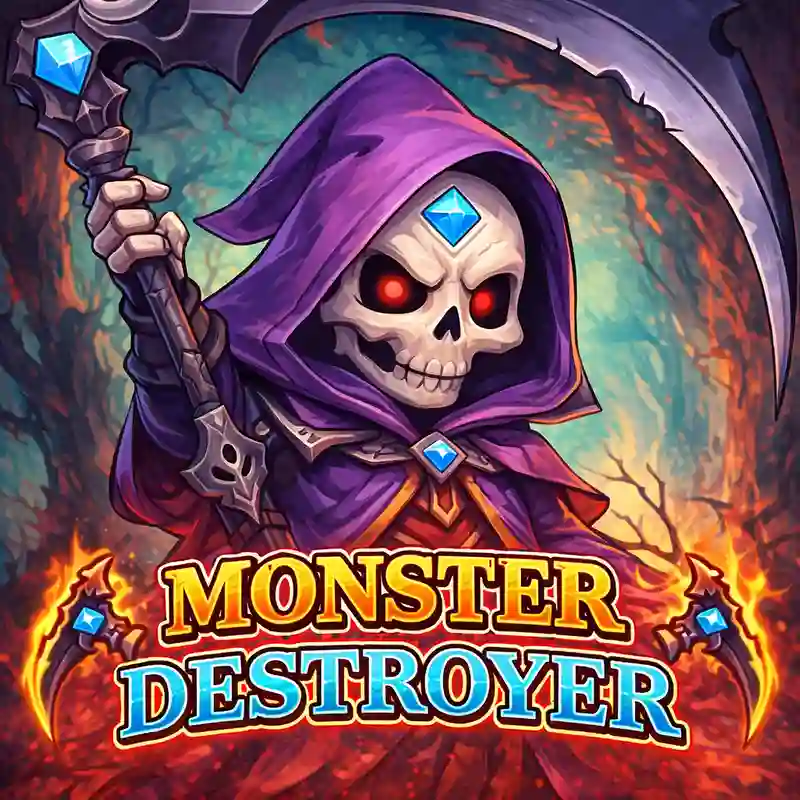 Monster Destroyer Slot Game scatter bet